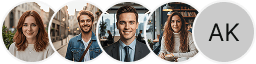 Multiple investor profile avatars on Van Kimvinh trading review block